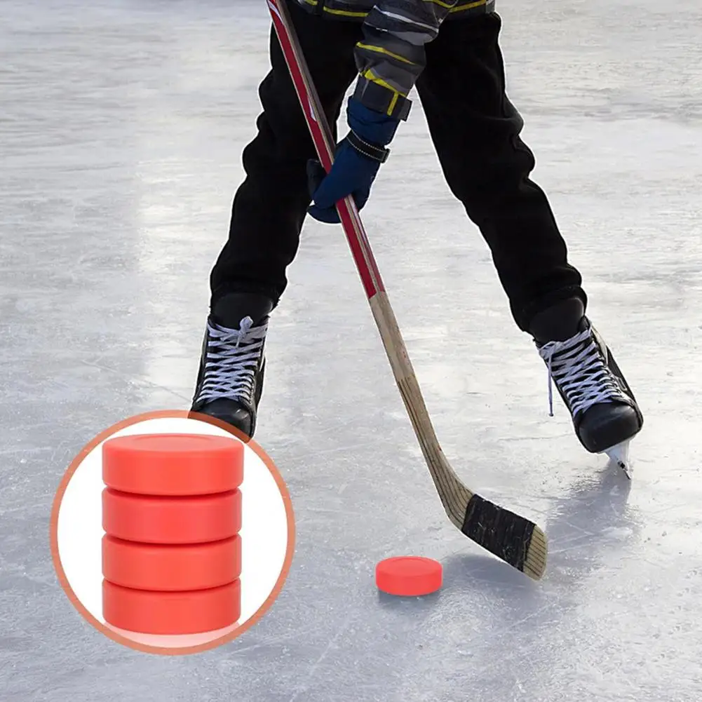 Practice Puck for Hockey Professional Ice Hockey Puck Set for Indoor Training Standard Black Matte Pucks for Kids Adults