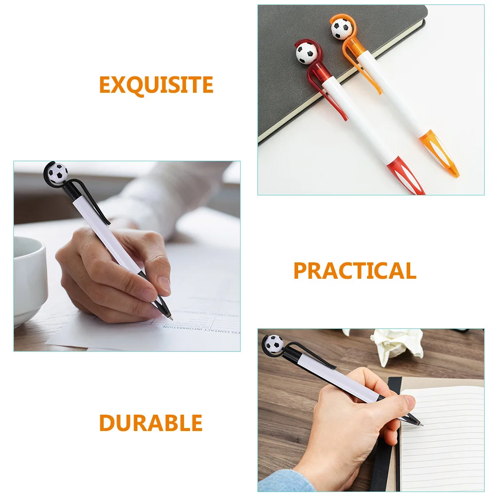 15 Pcs Football Ballpoint Pen Pens for Party Decorative Childrens Unique Office Supplies Plastic School Writing Creative