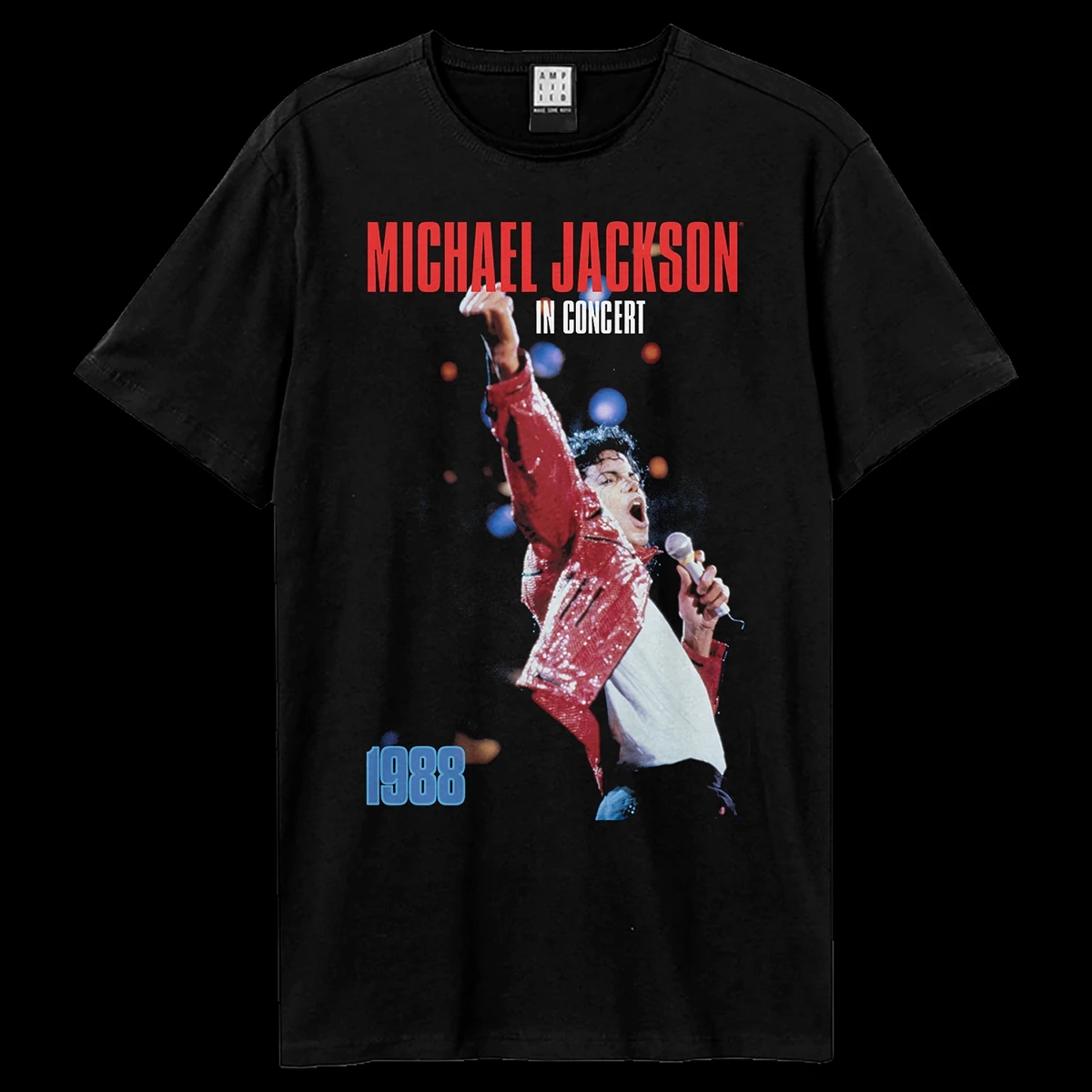 2026 New Michael Jackson Michael Jackson American Vintage High Street Trend Men's Oversize T-Shirt Mens Women's T Shirts image 3