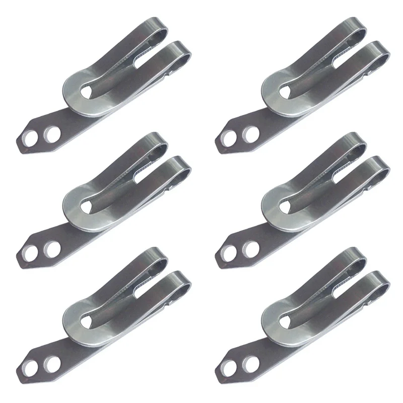 

A74U 6X Stainless Steel EDC Multifunction Tool Belt Key Chain Clip Bottle Opener