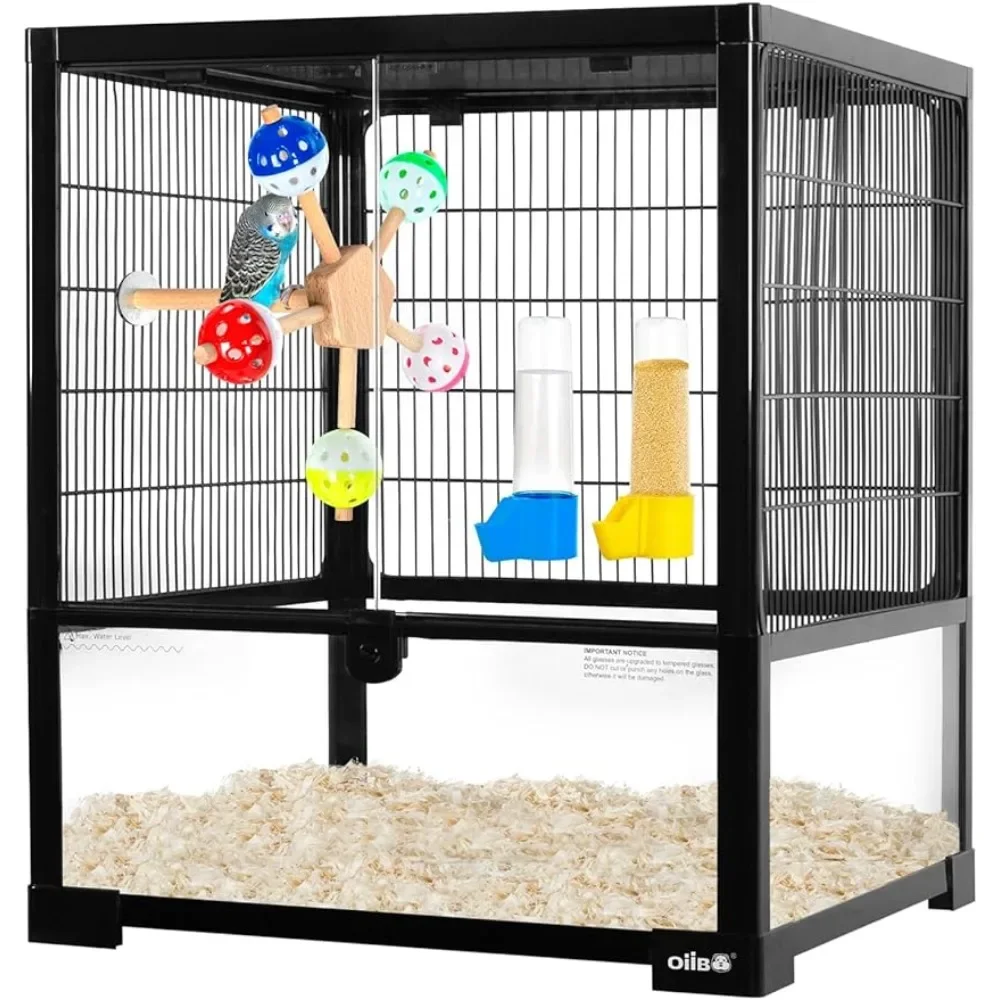 

Finch Bird Nest for Birds Accessories Lovebirds 18” L X 18”W X 22” H Birdhouse Bird Cage for Parrot Cages-f- Houses and Fences