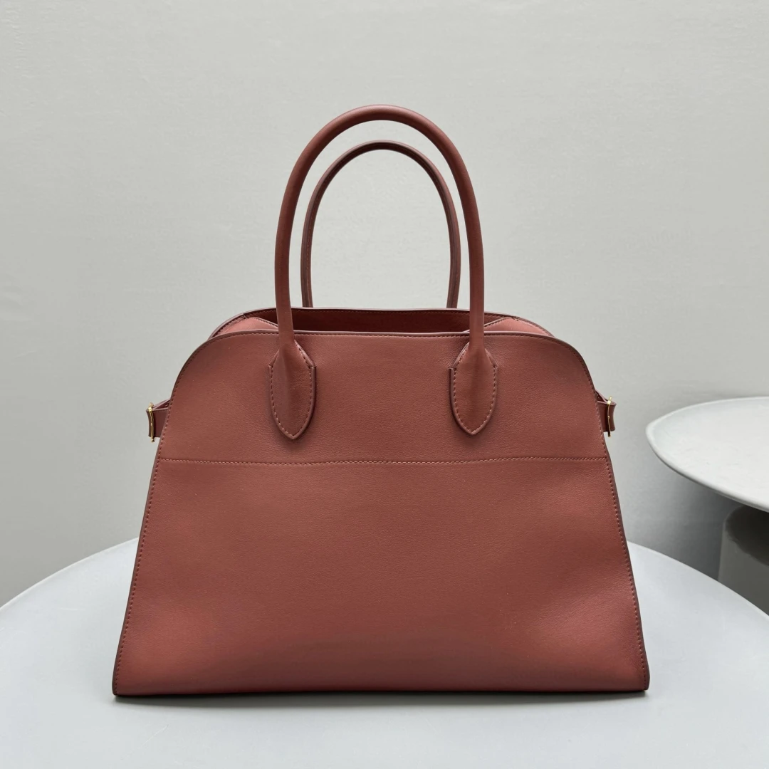 High Quality Margaux15 Soft Leather Handbag 38cm Casual Suede Tote Bag Large Capacity Factory Direct Sales SSS Quality