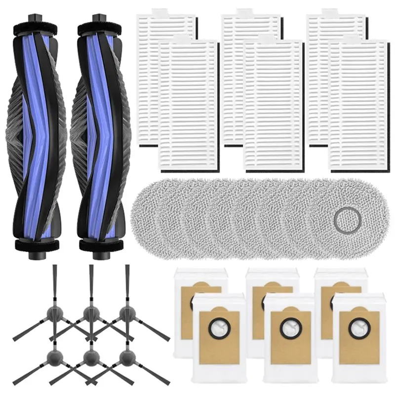 

【TODAY ONLY】Vacuum Cleaner Replacement Accessories For Lefant M3- Main Brush, Filter, Mop Cloth& Dust Bag