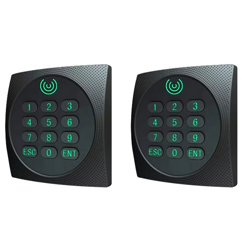 AAAEL-2X KR602M Wiegand 34/26 Bit RFID Reader 13.56Mhz For Access Control Supports Card NFC Password With Keyboard LED