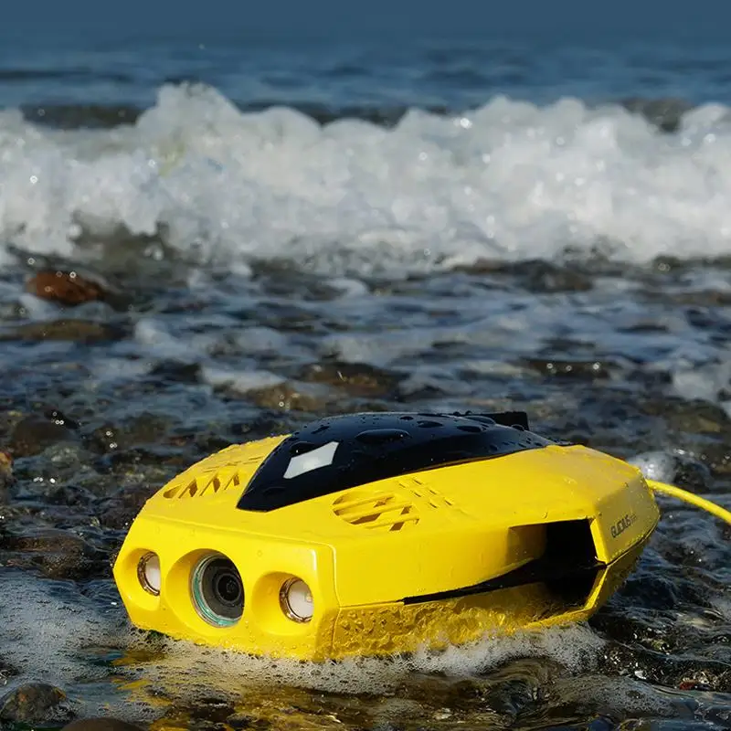 Underwater    with remote control    for underwater exploration and photo/video capture