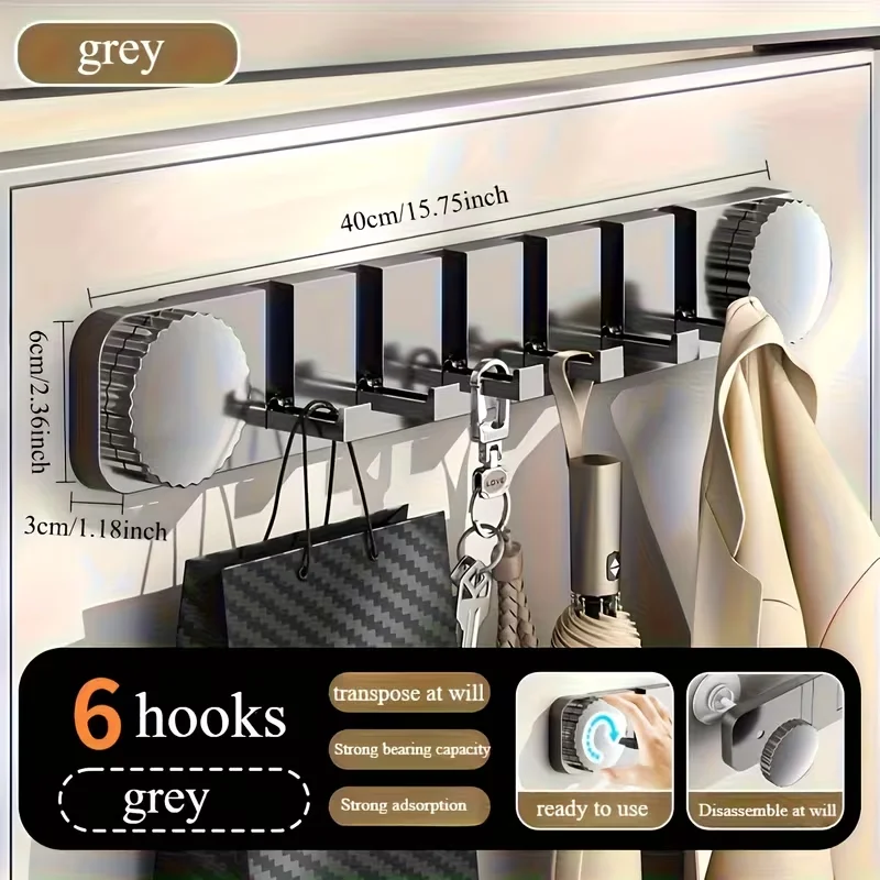 

2Pcs Suction Cup Bathroom Hanging Hooks For Wall Black Towel Holder Bathroom Door Clothe Hanger Coat Rack Wall Mounted