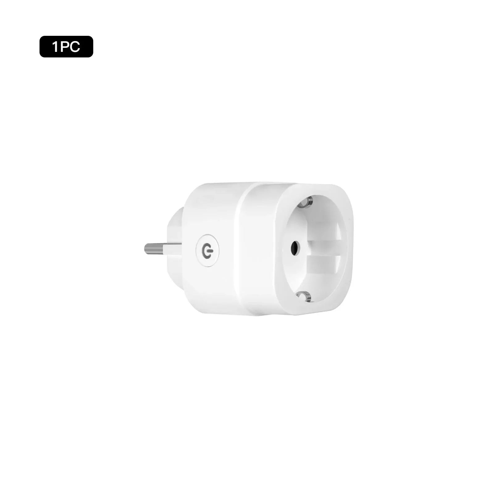 MOES WiFi Smart Steckdose Stecker Helligkeit Einstellen Timer Für Tuya Smart Life App, Amazon Alexa Google Assistent Sprachsteuerung EU
