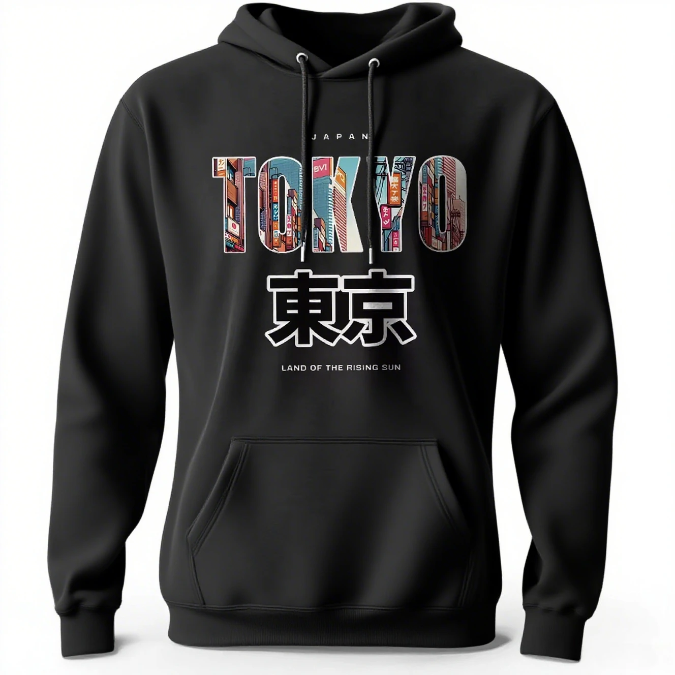 

Tokyo Graphic Printing Autumn and Winter Cotton Men's and Women's Hoodies Casual Outdoor Street Sports Training Brand Trend