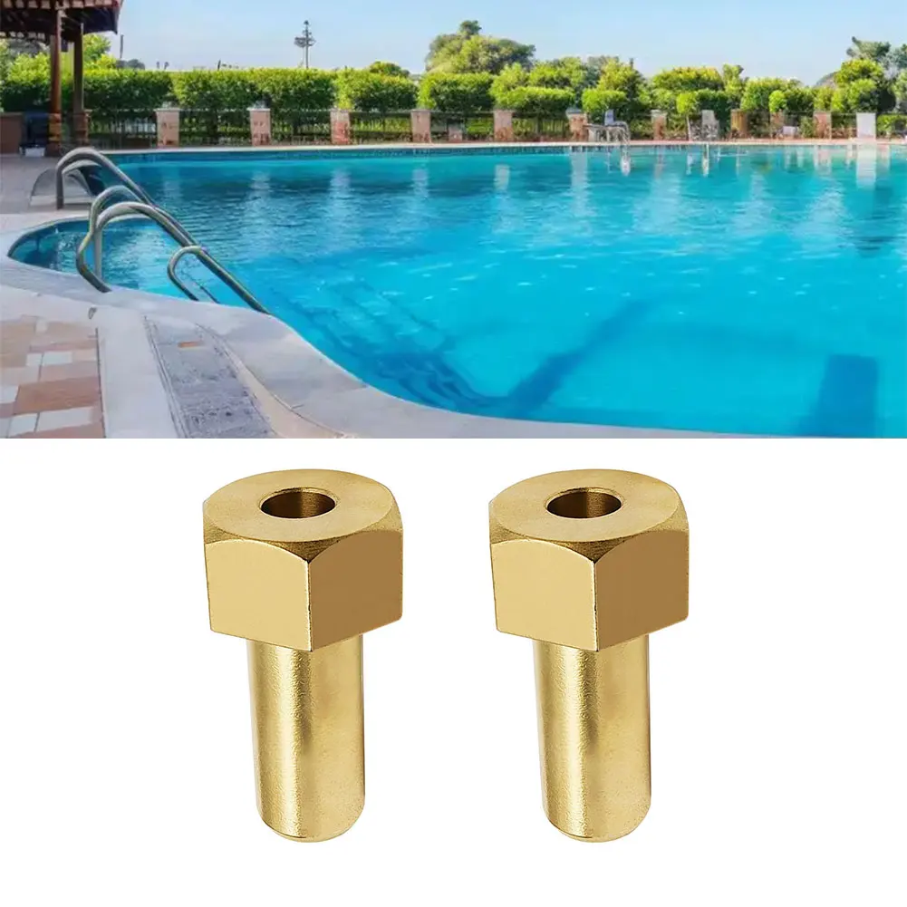 Tuerca para filtro de piscina 194997, construcción robusta de latón, diseño de fácil instalación, ahorro de costos, mantenimiento de piscinas, filtro de piscina