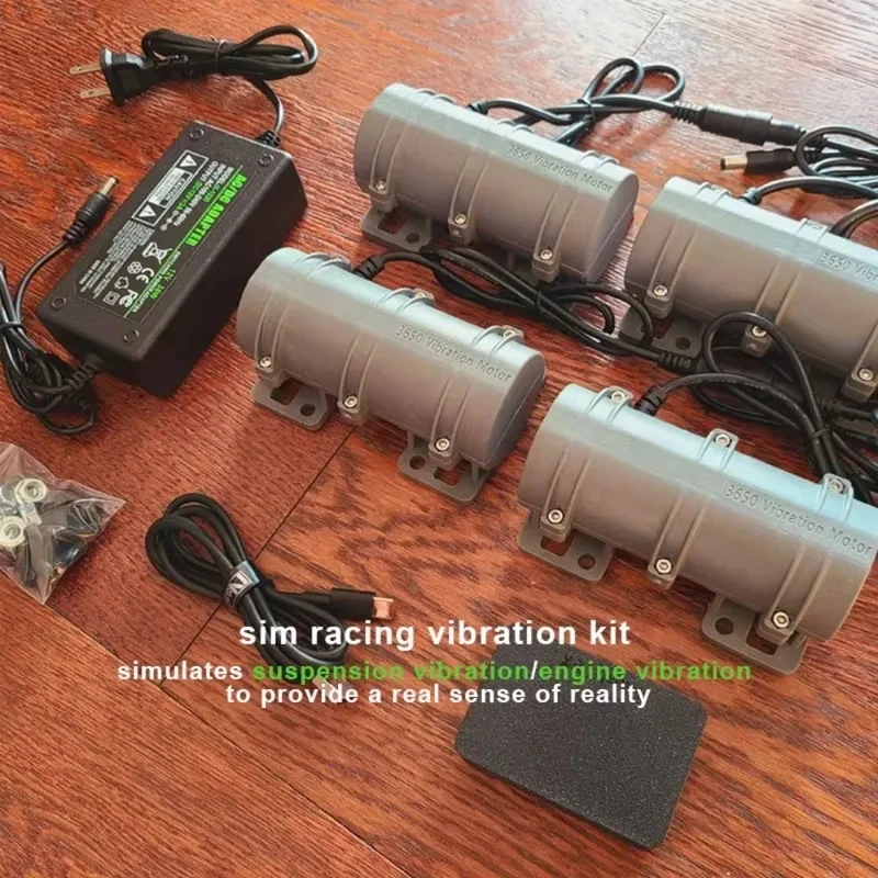 Seat Kit GT7 SC Dynamic Racing Accessory Simulates Engine Vibration Match 4/6 Axis G-Force Sim Aluminum Cockpit