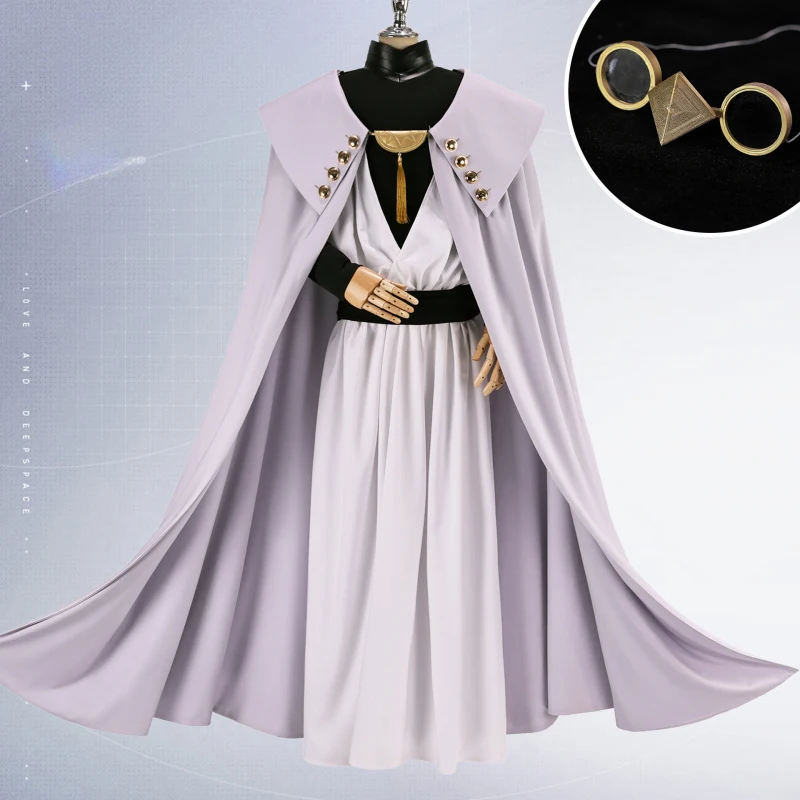 Traje de Cosplay de Anime Qifrey de Witch Hat Atelier, Túnica de Mago Fantástico Detallada con Sombrero Puntiagudo y Capa, Accesorio para Juegos y Comic Con