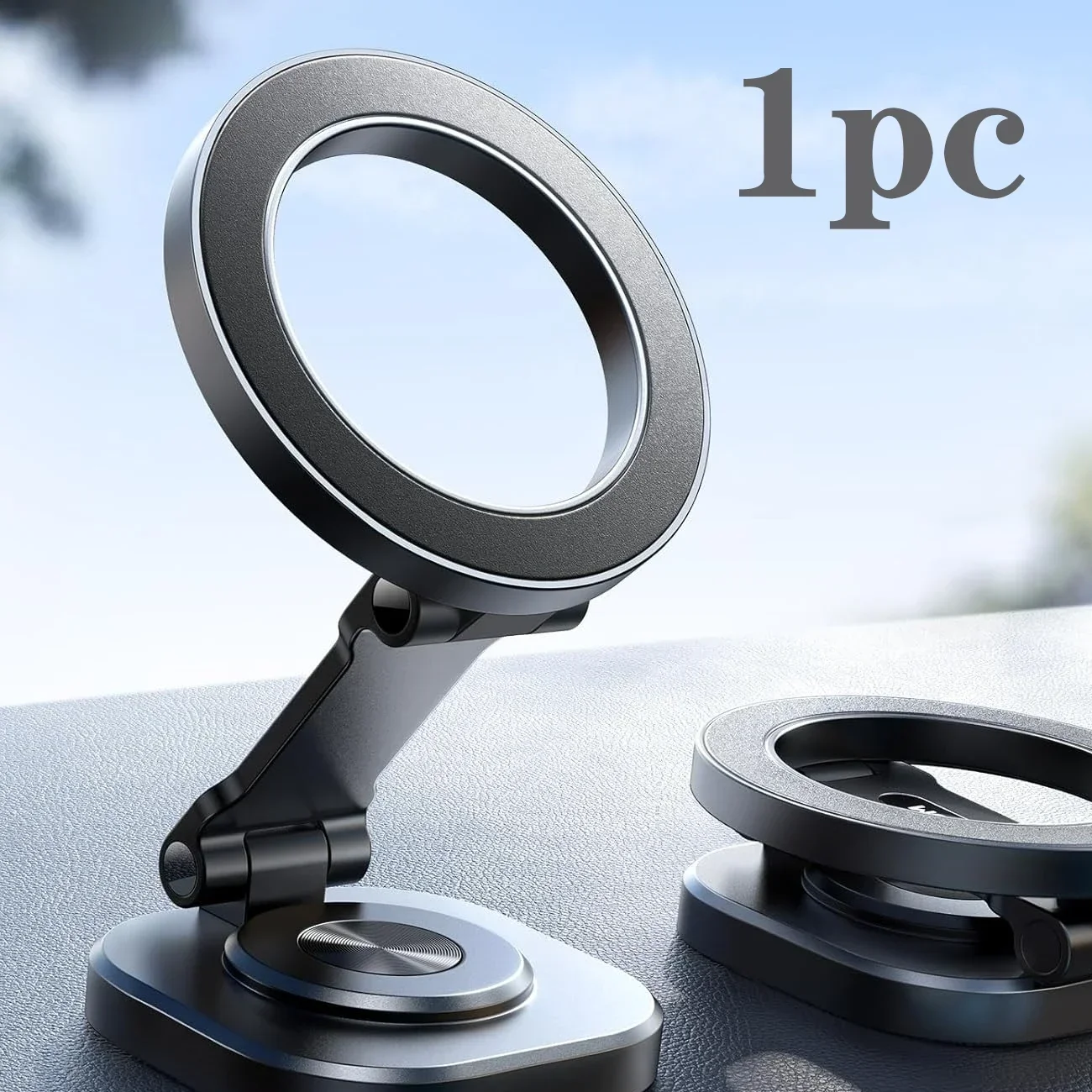 

MagSafe Car Mount 360 Rotation & Strong Magnet Magnetic Phone Holder All-Metal Ultra Magnetic Fits iPhone