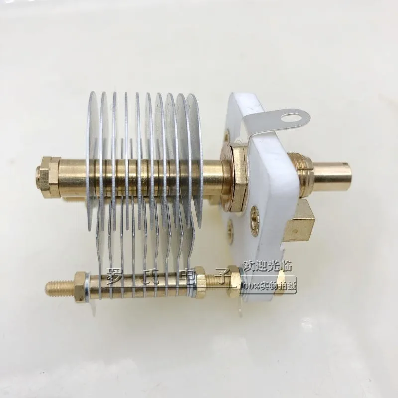 CW1-J-50/100 type high frequency ceramic plate large distance air single variable capacitor beauty medical instrument