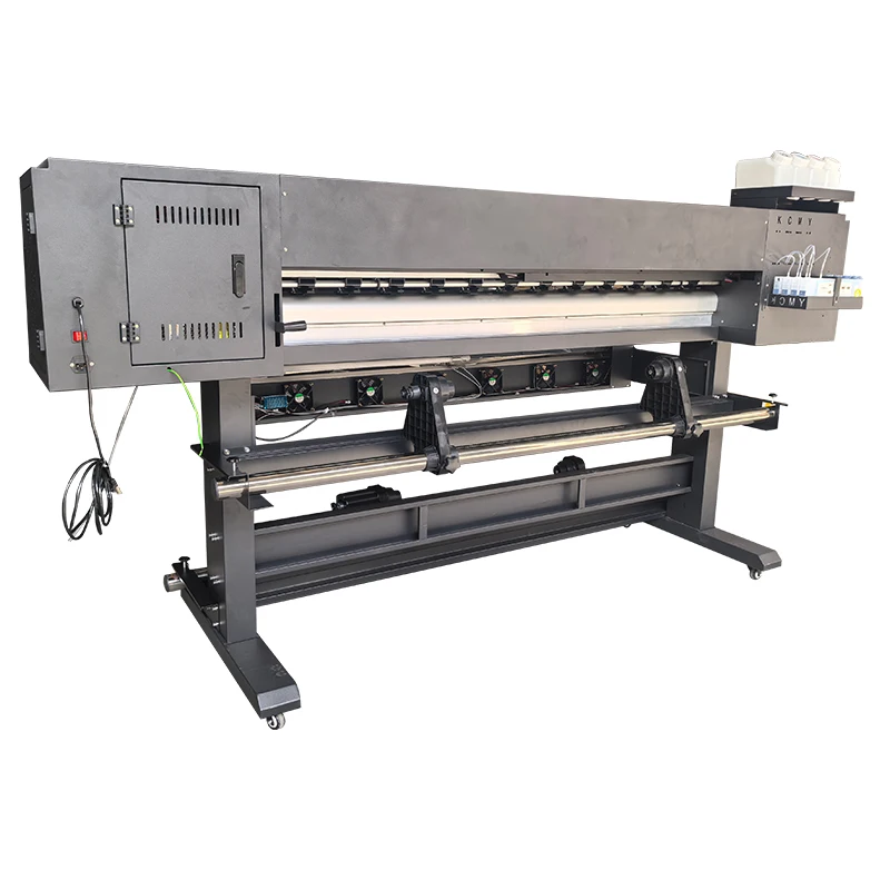 Low Noise Design Large Format Eco Solvent Printer I3200 Dual Heads Subliamtion Inkjet Printers