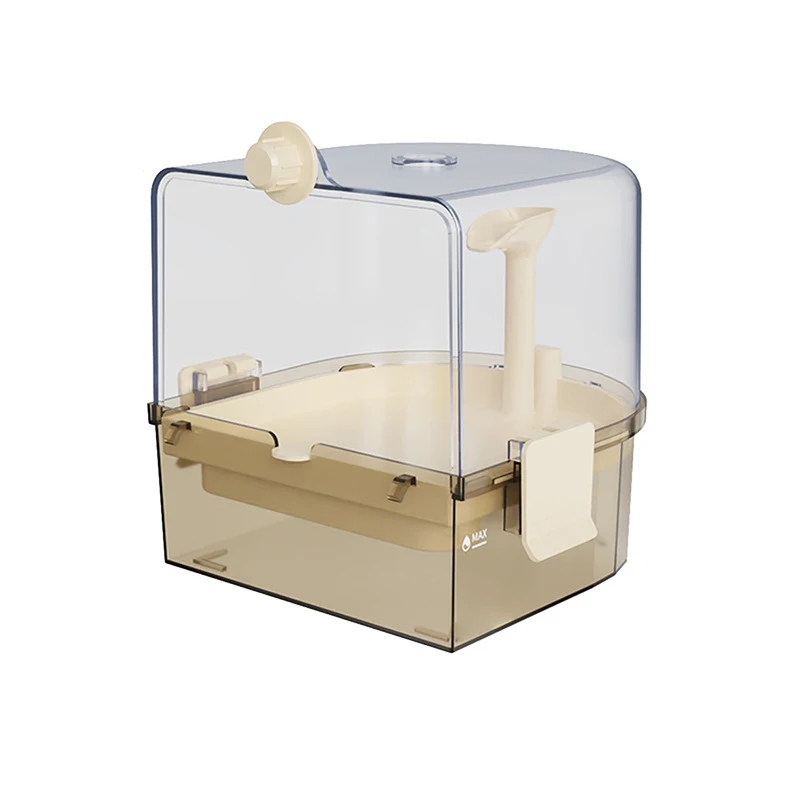 

USB Water Circulation Bird Baths For Cage – Hanging Parakeet Bath, Bird Cage Accessory
