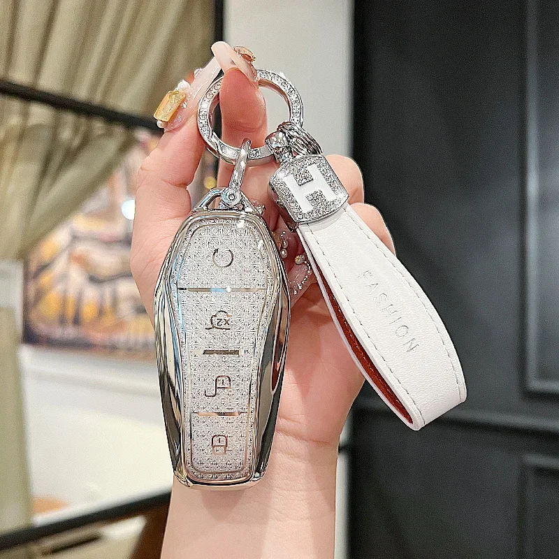 

Tpu Holder Chain Key Case Car Key Cover for BYD Atto 3 Han EV Dolphin Song PRO Max Tang DM Yuan Dolphin E2 Qin PLUS Accessories