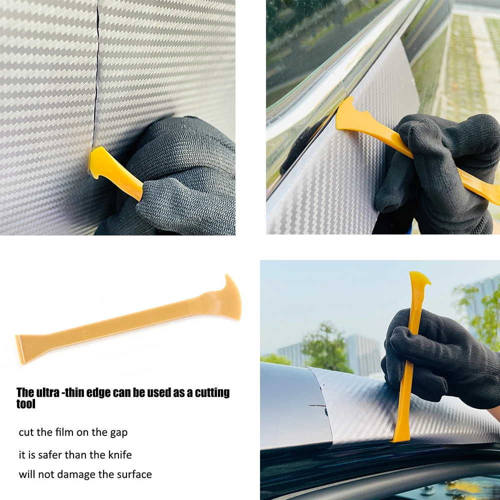 TOFAR 1/13 Auto Zubehör Carbon Film Wrap Micro Stick Rakel Schaber Rand Detaillierung Vinyl Wrapping Werkzeug Fenster Tönung Kit – Detail 24