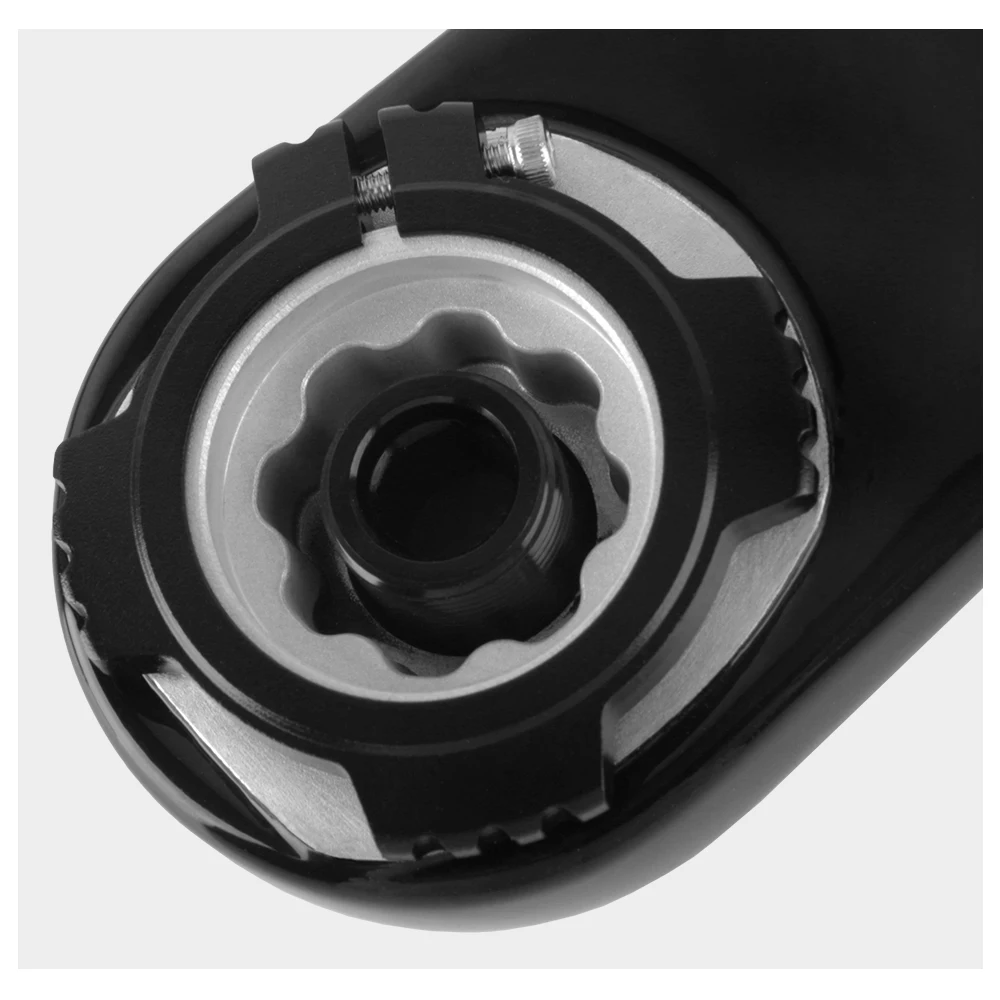 WUZEI Kohlefaser-Rennrad-Kurbelgarnitur, 165 mm, 170 mm, 3-Loch-Direktmontage, AL-7075, 24 mm Achse für Shimano 105 R7000 Ultegra R8000 – Detail 15