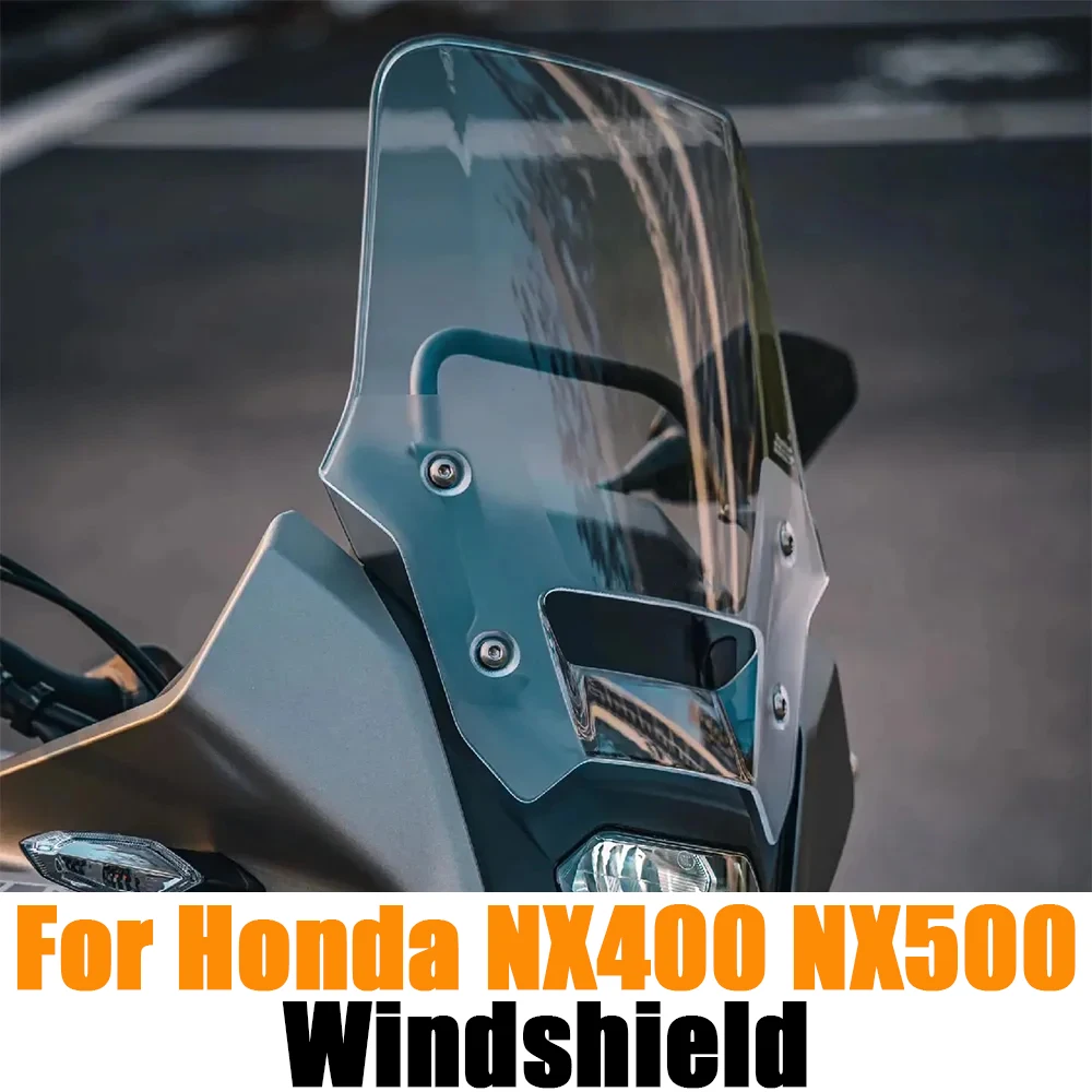 

For Honda NX400 NX 500 Motorcycle Fairing Accessories Front Heightened Wind screen Windscreen NX 400 Wind shield Wind Deflector