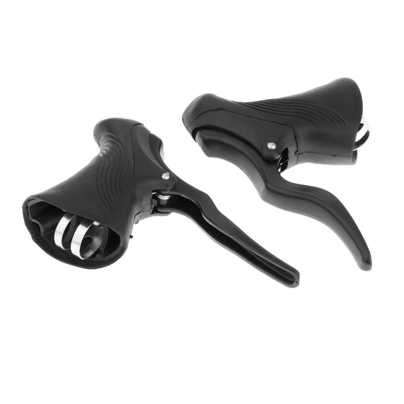 Drop Bar Brake Levers For Road Bike Racing Bicycle Left Right Hand Silver