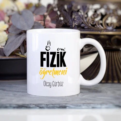 Personalized physics teacher mug cup