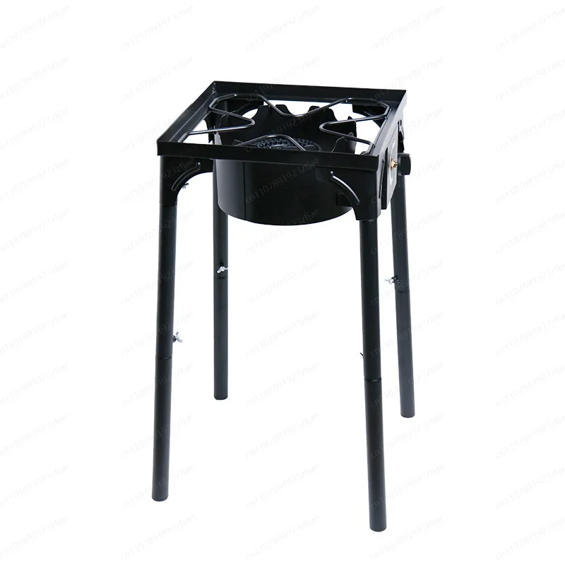 High Power Portable Propane Gas Stove, Outdoor Camping Cooktop Liquefied Gas Burner for Hiking BBQ Picnic