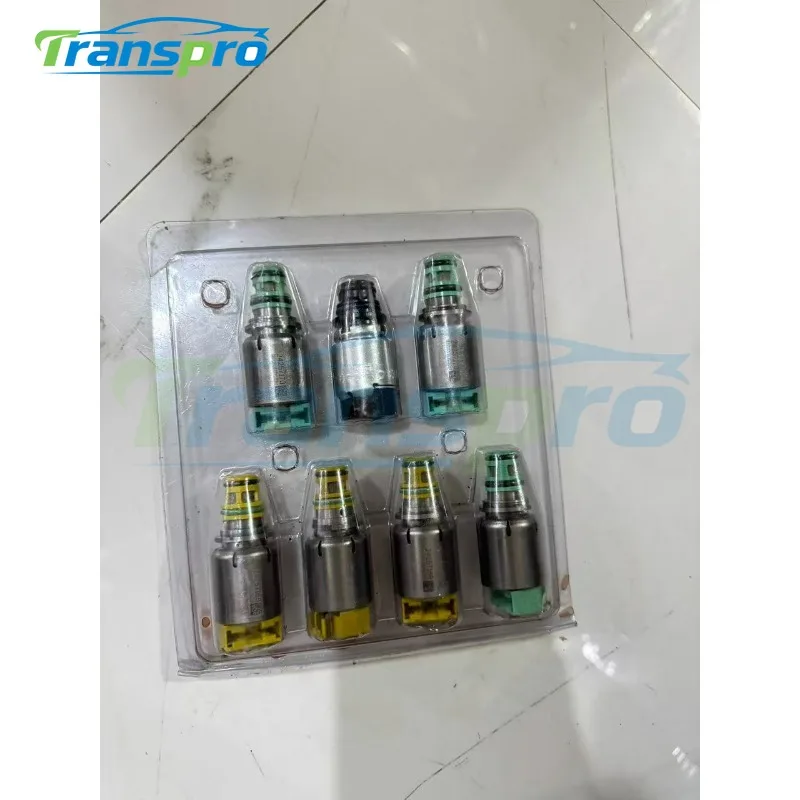 Brand new 7PCS  6T40 6T45 Transmission  Solenoid Kit Suit for Cruze Epica Lacetti Astra 24257169