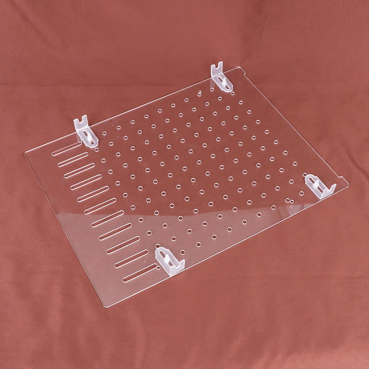 

4Pcs Acrylic Fish Segregation Plates Durable Isolation Board Flat Surface Safe for Fry Fish Tank Breeding Accessories 30x30cm