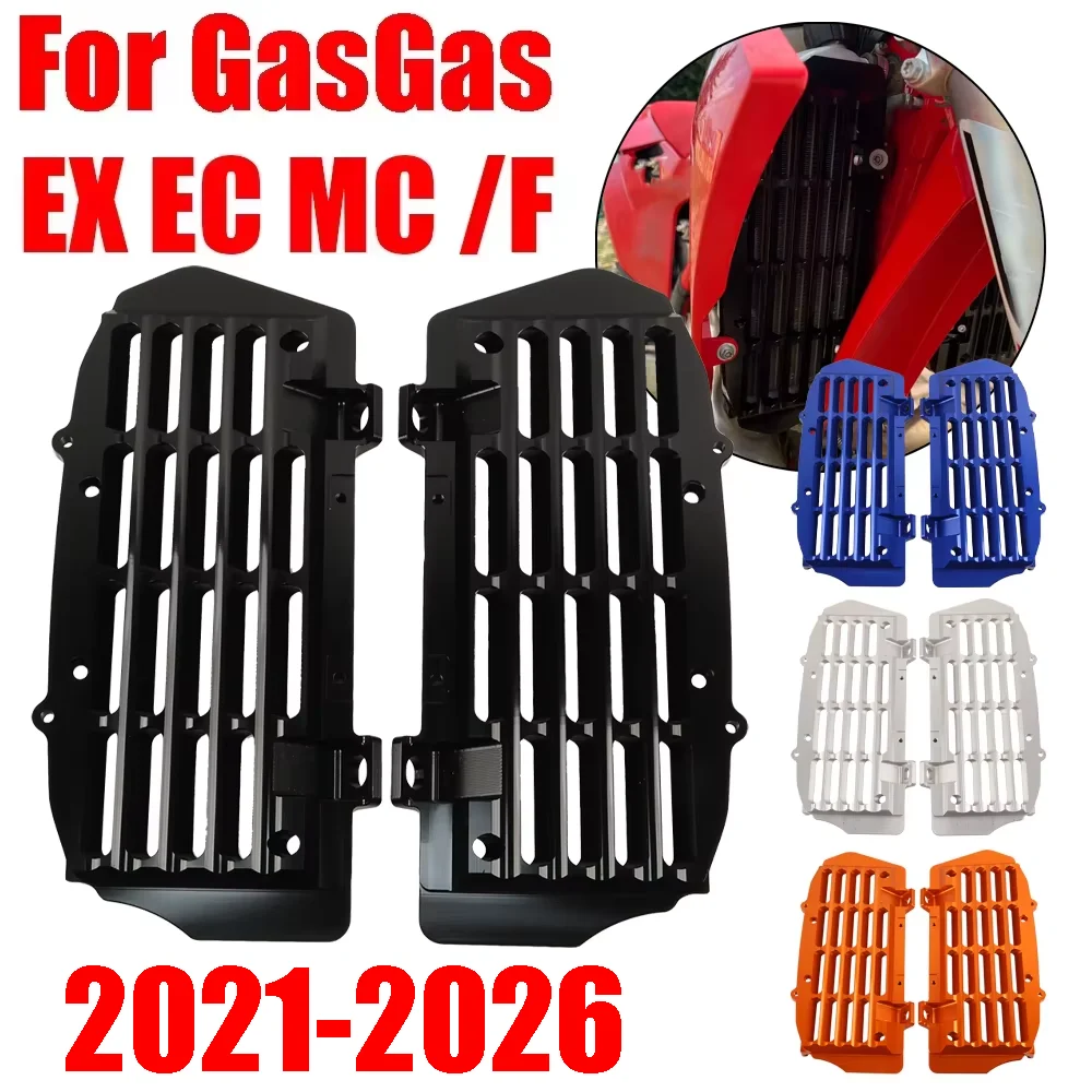 

Radiator Grille Guard Protector FOR GASGAS GAS GAS MC EC EX 300 350F 450F EC300 EX350F EX450F MC125 MC250F MC450F 2021 - 2024