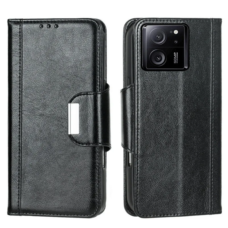 

Magnetic adsorption Flip PU leather card Slot Wallet Cover For Xiaomi Redmi K60 K50 Ultra Pro Gaming K50i shockproof phone Case