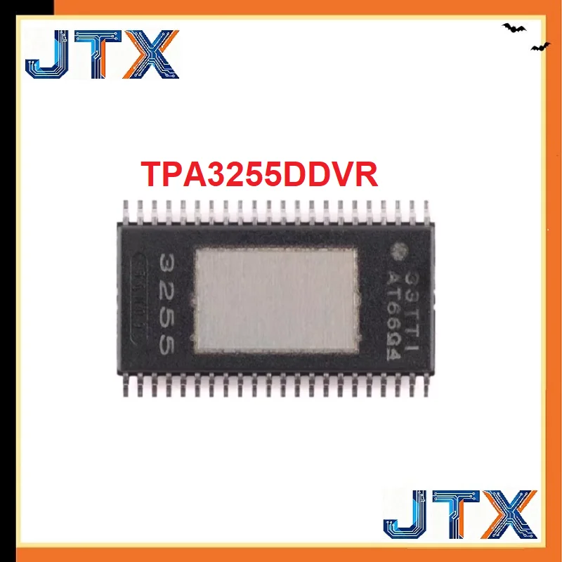 2-5PCS/LOT Mono Class D audio amplifier TPA3255DDVR TPA3255DDV HTSSOP44