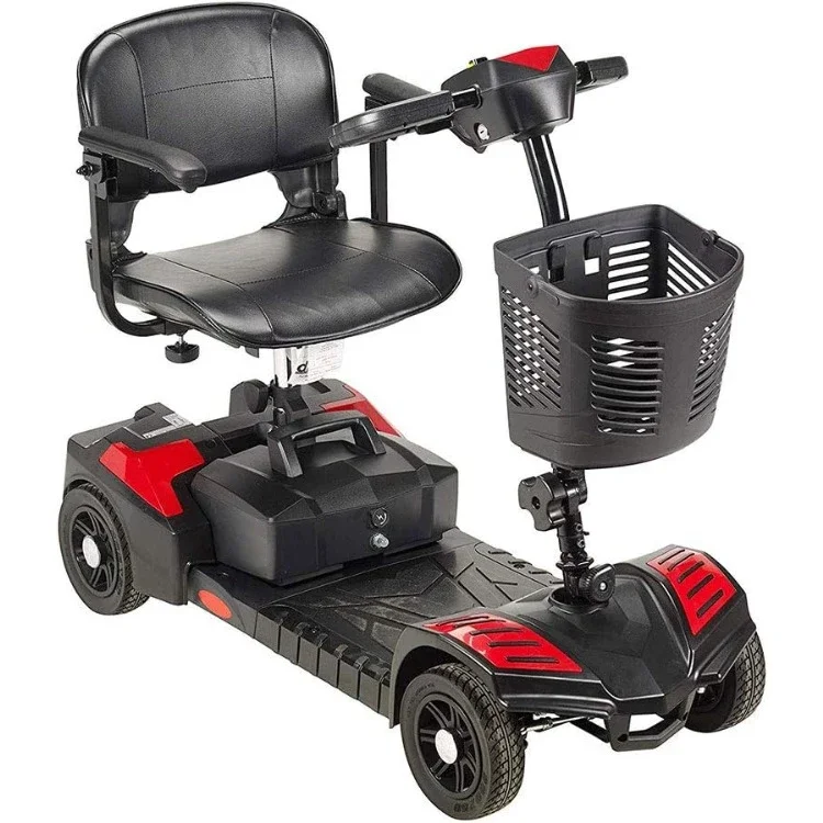 Drive Medical Scout Compact Travel Power Scooter, 4 Wheel