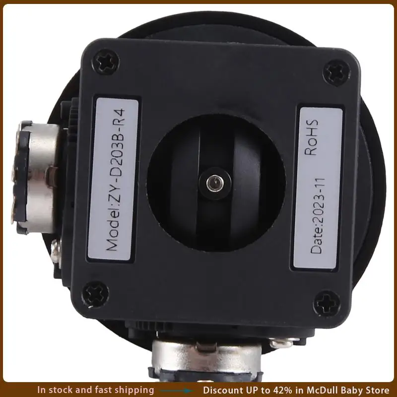 ABJA-Joystick Potentiometer ZY-D203B-R2 5K 2-Axis 2D Monitor Keyboard Ball Joyrode Controller For Photographic Film Tool Easy In