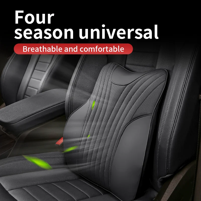 

Car Neck Pillow Protection Waist Set for BMW i3（i01 ,g28 BEV）i4(g26 BEV),i5(G60 BEV,G61 BEV,G68 Car Headrest Cushion