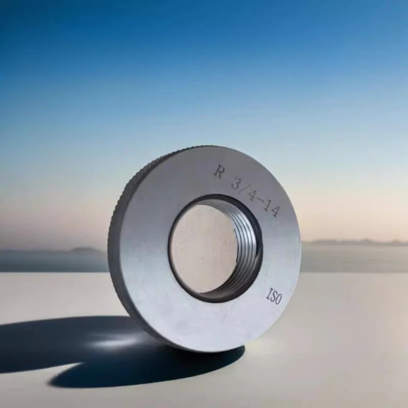 

Tapered Pipe Thread Ring Gauge R1/8 R1/4 R1/2 R3/4 R1 R2 R1.1/4 R1.1/2 Standard Ring Gauge Rgo and Nogo