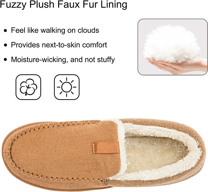 Men's Winter Plush Slippers Image 4