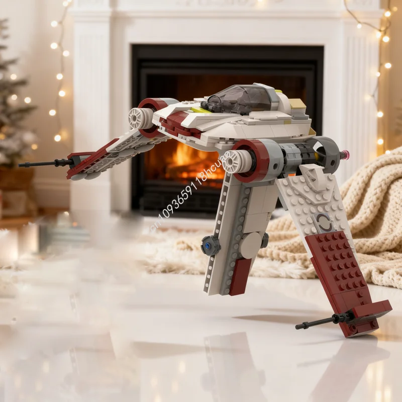 

376pcs MOC V Torrent Starfighter Alternate Build Star Battle Model Toys Building Blocks Construction Christmas Gift Idea