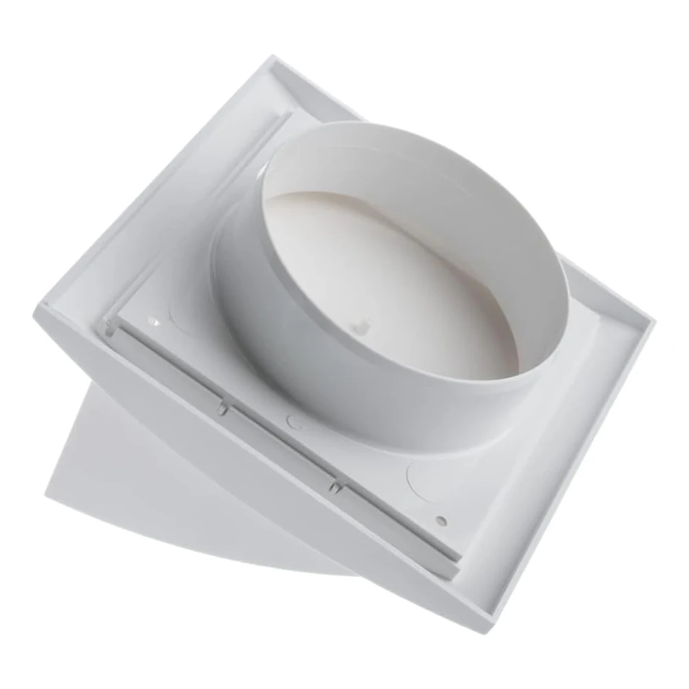 Cappa di scarico in ABS Griglia di ventilazione a parete esterna in ABS Installazione a parete esterna Controllo efficiente del flusso d'aria per cappe da cucina