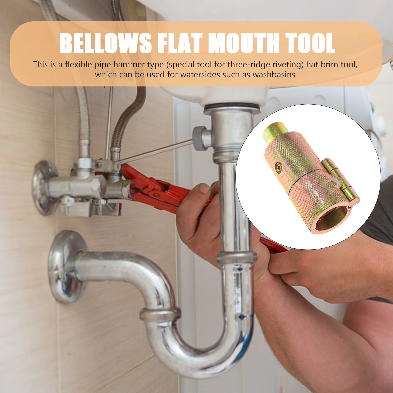 

Carbon Steel Corrugated Bellow Interface Maker Flat Mouth Tool for Hot Water Supply Under Washbasin Toilet Bellows Processing