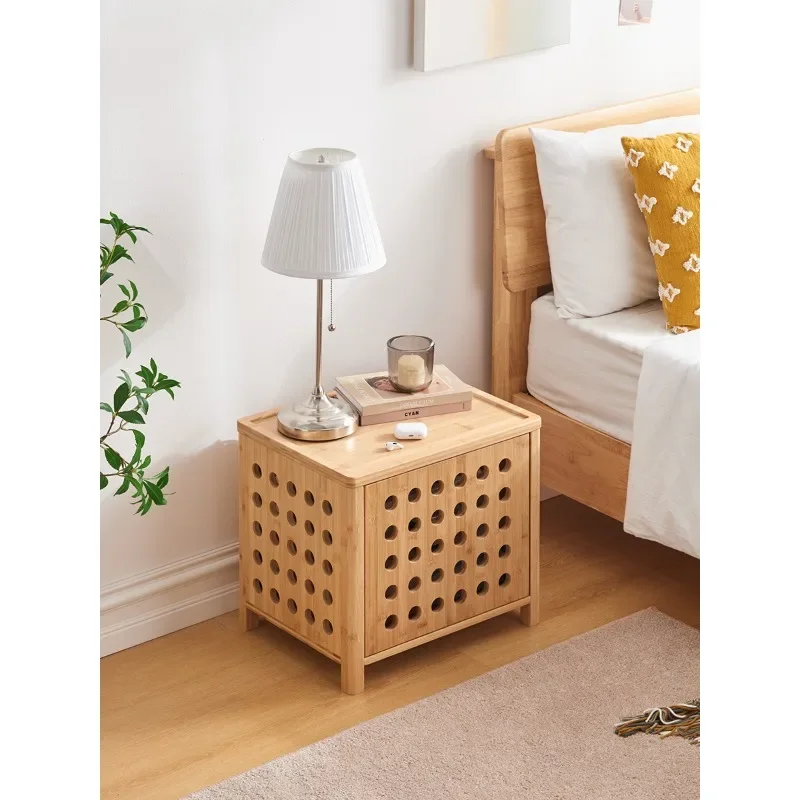 

Modern and Simple Bedside Table, Creative Storage Cabinet for Bedroom, Small Bedside Cabinet with Minimalist Design