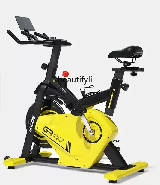 

Magnetic control intelligent spinning bicycle fitness bicycle household indoor sports gym weight loss equipment