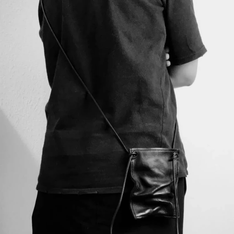 تصميم فاخر Y2k الجمالية حقيبة الهاتف المحمول الصغيرة مطوي خمر الشرير حقائب كتف بولي Soft جلد ناعم المرأة الاتجاه حقائب اليد Crossbody #6