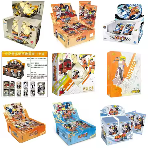 KAYOU Naruto Formation Chapter Series 7, Naruto Uzumaki Collectible Cards, Official Anime Blind Box, Limited Edition