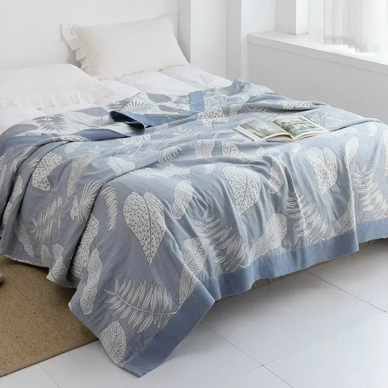 Modern Simplicity Cotton Blanket Four Seasons Bedspread Dormitory Home Sofa Cover Soft Leisure Bed Blanket Single Double Sheet