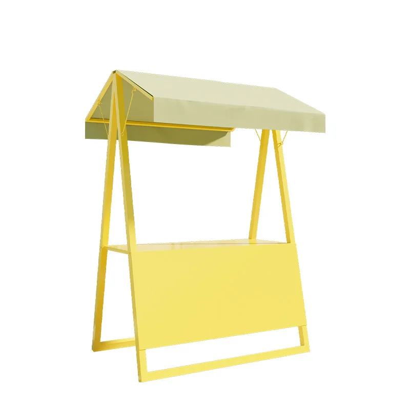 Foldable portable waterproof mobile outdoor night market scenic spot promotional display stand