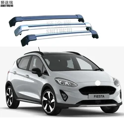 2Pcs Roof bars For FORD Fiesta Active, 5-dr Hatchback, 2018+ Aluminum Alloy Side Bars Cross Rails Roof Rack Luggage Carrier