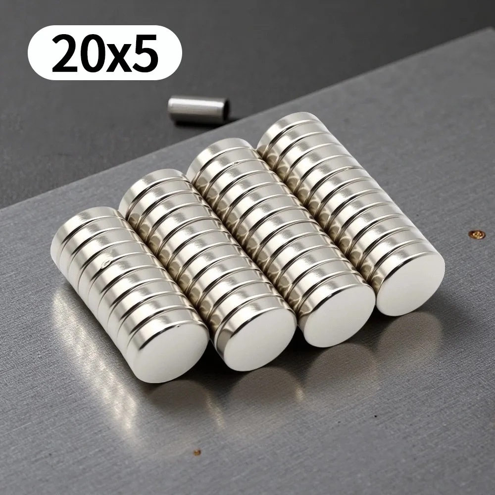 20X5MM Imans Runde Kühlschrankmagnete für Büro-Whiteboard, geeignete Werkzeuge, Zuhause, Arbeitsplatz usw. 20*5
