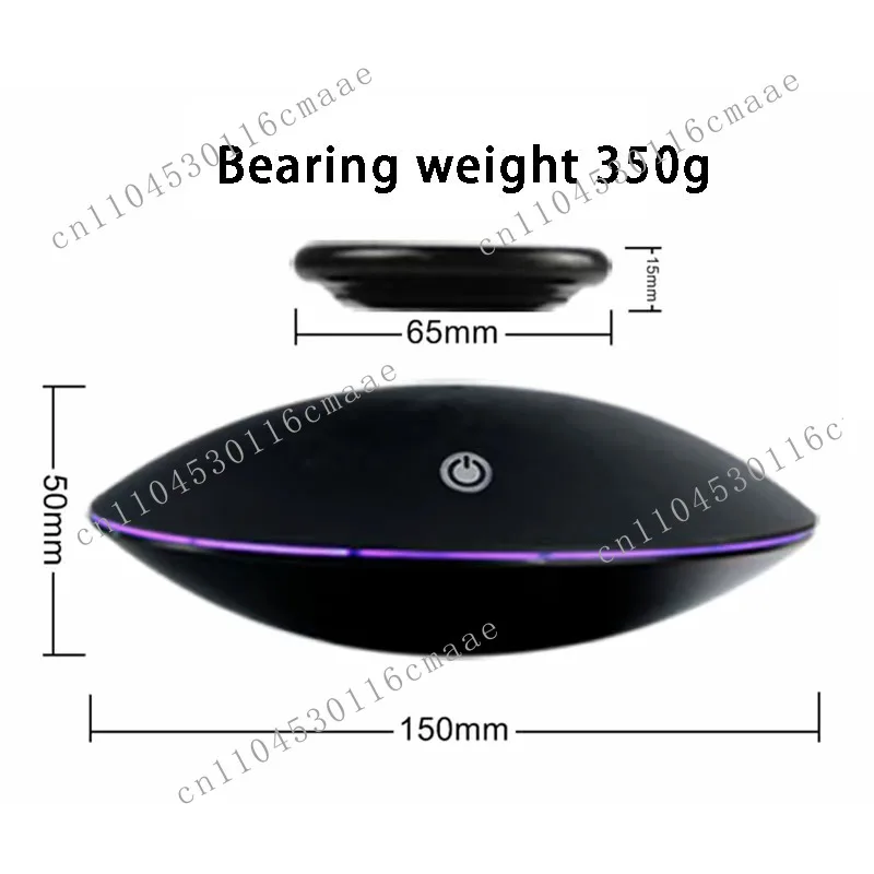 Magnetic Levitation Display Stand Creative Black Technology Ornaments 360-Degree Rotating Display Stand Birthday Gift