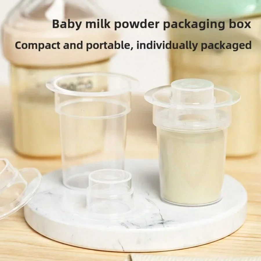 Baby Milk Powder Box Portable Out Complementary Food Rice Noodles Box Baby Milk Powder Distribution Box