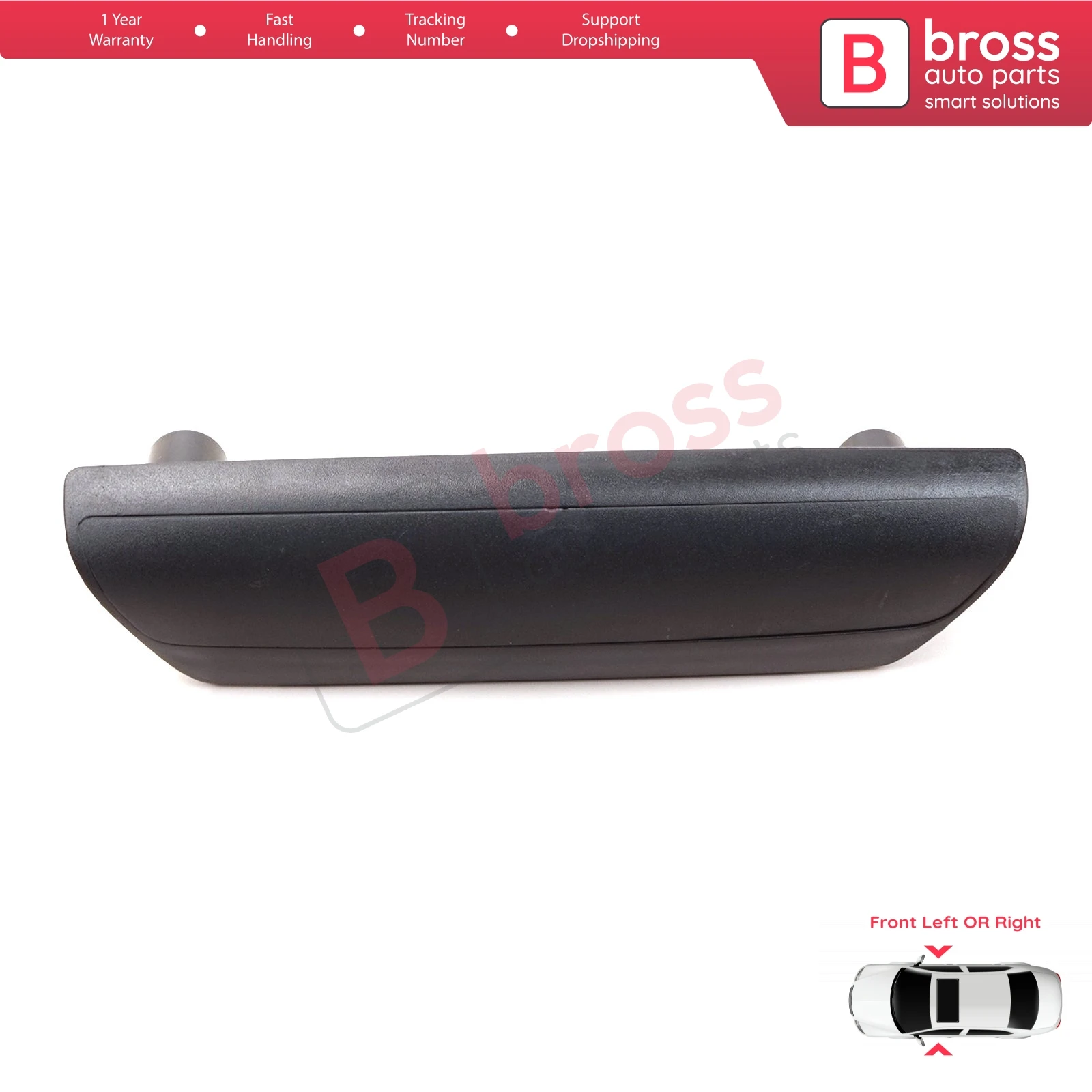 BDP907 1 피스 인테리어 도어 핸들 그랩 전면 왼쪽 또는 오른쪽 7H0867179B 7H0867180B for VW Volkswagen Transporter T5 2003-2009